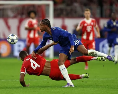 Chelsea's manager rages when the German giants defender Jonathan Tah escapes red card in Champions League loss