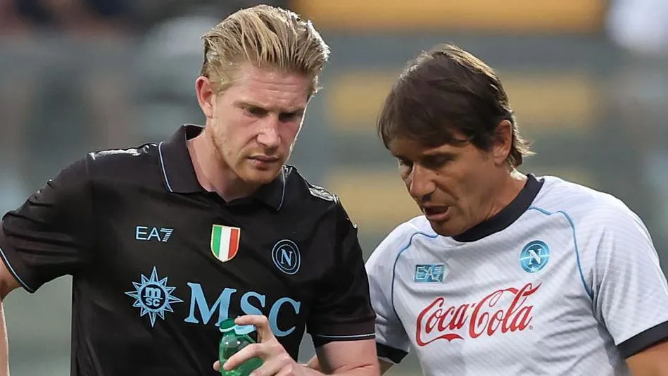 Celebrated in the manner of Diego Maradona – might the Belgian maestro return to trouble the Citizens?