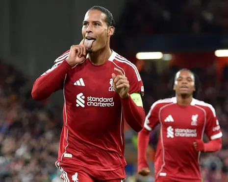 Liverpool’s captain nods late victory against Atlético Madrid